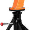 VEVOR Truck Crane, 1500 lbs Pickup Hitch Crane Trailer Hitch Mounted, Manual Hydraulic with 12T Hydraulic Jack, 360° Swivel Telescopic Boom, Foldable Truck Bed Jib for Machine Lumber Equipment Lifting