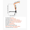 VEVOR Truck Crane, 1000 lbs Pickup Hitch Crane Trailer Hitch Mounted, Manual Hydraulic with 8T Hydraulic Jack, 360° Rotating Telescopic Boom,Foldable Truck Bed Jib for Machine Lumber Equipment Lifting