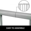 VEVOR 10 Holders Floor Bike Rack, 59\" Length All-Steel Grid Bike Rack, 10-Bike Capacity Dual-Side Storage Stand for Garages Streets Yards Bike Events