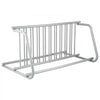VEVOR 10 Holders Floor Bike Rack, 59\" Length All-Steel Grid Bike Rack, 10-Bike Capacity Dual-Side Storage Stand for Garages Streets Yards Bike Events