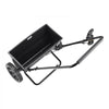 VEVOR Lawn Drop Spreader, 50LBS Capacity, Walk-Behind Push Spreader, 18 in Spreading Width, 10 in All Terrain Pneumatic Tires, Lawn Spreaders with Hopper Grate, for Seed, Fertilizer, Salt, Ice Melt