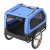 VEVOR Dog Bike Trailer, Supports up to 88 lbs, Pet Cart Bicycle Carrier for Small & Large Dogs, Easy Folding Frame with Quick Release Wheel, Universal Bicycle Coupler, Reflector, Flag, Internal Leash