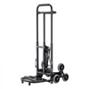 VEVOR Stair Climbing Cart, 460 lbs Capacity Stair Climber Hand Truck and Dolly, Heavy-Duty Folding Trolley Cart with Dual Handle, 6 Wheels & 2 Elastic Ropes for Home Office Shopping Moving Warehouse