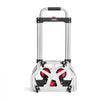 VEVOR Stair Climbing Cart, 260 lbs Capacity Stair Climber Hand Truck and Dolly, Heavy-Duty Folding Trolley Cart with Telescoping Handle, 10 Wheels & 2 Elastic Ropes for Home Shopping Moving Warehouse