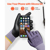 Work Gloves 12 Pairs Touch Screen Nitrile-Coated Garden Construction Gloves