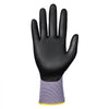 Work Gloves 12 Pairs Touch Screen Nitrile-Coated Garden Construction Gloves