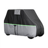 VEVOR Golf Cart Cover, Full Coverage 2+2/4 Passenger Golf Cart, 600D Waterproof Oxford Fabric Club Car Cover Fits Most Carts Club Car, Yamaha, EZGO, Honda, PU Coating & Three Zipper Doors
