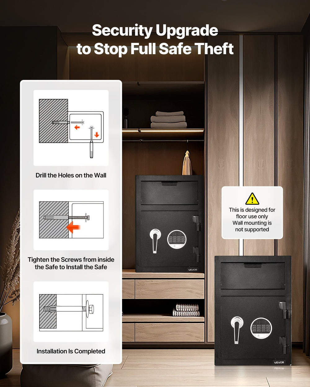 VEVOR 1.2 cu.ft drop safe image 6