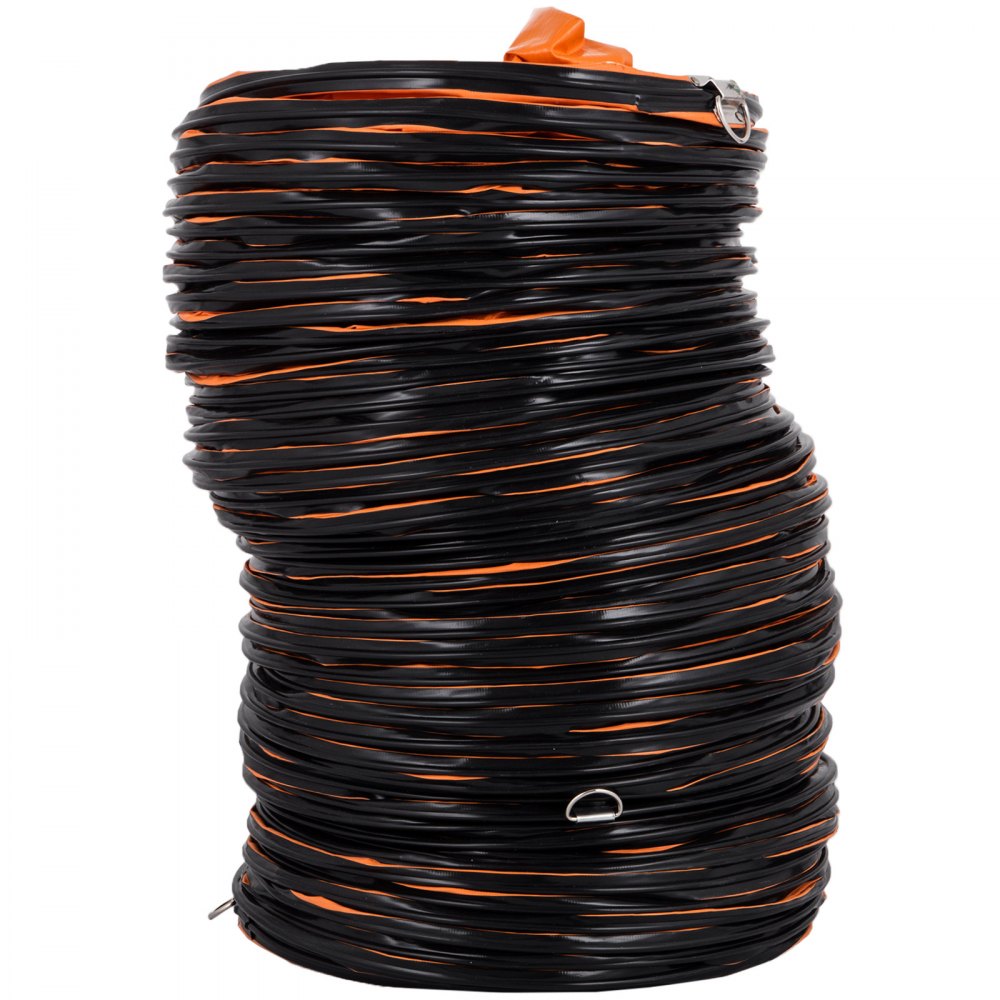 VEVOR 16 FT PVC Flexible Duct Hosing for 12 INCH Exhaust Fan (12IN 16FT)