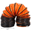 VEVOR 16 FT PVC Flexible Duct Hosing for 12 INCH Exhaust Fan (12IN 16FT)