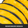VEVOR 25ft Ducting Hose PVC Flexible Duct Hosing for 12inch Utility Blower, with Bag