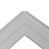 VEVOR Gutter Guard, 5 inch Width, Aluminum Leaf Filter DIY Gutter Cover, 52 PCS 208 ft Total Length, 0.157'' Hole Diameter & 0.02'' Thick Gutter Guards Fits Any Roof or Gutter Type