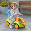 VEVOR Ride On Push Car, Push Car for Toddler 19 to 36 Months, Around Buggy with Guardrails, Handle & Under-seat Storage, 55 lbs Load Capacity, Foot-to-Floor Walker for Boys Girls, Green
