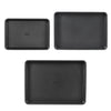 VEVOR Baking Pans Set, 3-Piece, Nonstick Carbon Steel Cookware Sheets & Trays, Stackable Kitchen Oven Bakeware Cooking Sets with Silicone Handles, Easy to Clean, for Baking Cookie Cake Muffin Bread