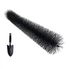 VEVOR Gutter Brush, 80 Feet Total Length 4.33 inch Diameter Gutter Cleaning Tools, Ground-Level Gutter Brush Leaf Guard for 5 Inch Gutters, Easily Clear roof Leaves and Debris, 27 Pack