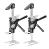 VEVOR Labor Saving Arm Jack, 2 PCS 440 lbs Bearing Capacity, Lifting up to 6.5", Metal Hand Lifting Jack Tool with Magnetic Level, 2 Adjustment Modes, for Door, Window, Furniture, Woodworking, Black
