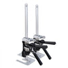 VEVOR Labor Saving Arm Jack, 2 PCS 440 lbs Bearing Capacity, Lifting up to 9.3", Metal Hand Lifting Jack Tool with Magnetic Level, 2 Adjustment Modes, for Door, Window, Furniture, Woodworking, Black