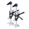VEVOR Labor Saving Arm Jack, 2 PCS 440 lbs Bearing Capacity, Lifting up to 9.3", Metal Hand Lifting Jack Tool with Magnetic Level, 2 Adjustment Modes, for Door, Window, Furniture, Woodworking, Black