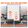 VEVOR Labor Saving Arm Jack, 2 PCS Bearing Capacity 200 lbs, Lifting up to 4.7", Hand Lifting Jack Tool with Magnetic Level, Door Panel Lifting Cabinet Jack for Door, Window, Furniture, Woodworking