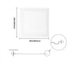 VEVOR Ceiling Tiles, 96-Pack 20 x 20 in, Drop Ceiling Tiles Premium Polystyrene Sheet, Easy Installation/ Cutting Plastic Glue-up Ceiling Tile, Basement Ceiling Covering for Home/Office Decoration