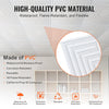 VEVOR Ceiling Tiles, 12-Pack 24 x 24 in, Drop Ceiling Tiles Premium PVC Sheet, Easy Installation/ Cutting Plastic Glue-up Ceiling Tile, Ceiling Covering for Home/Office Decoration, White Echo Pattern