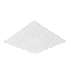 VEVOR Ceiling Tiles, 12-Pack 24 x 24 in, Drop Ceiling Tiles Premium PVC Sheet, Easy Installation/ Cutting Plastic Glue-up Ceiling Tile, Ceiling Covering for Home/Office Decoration, White Echo Pattern