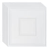 VEVOR Ceiling Tiles, 12-Pack 24 x 24 in, Drop Ceiling Tiles Premium PVC Sheet, Easy Installation/ Cutting Plastic Glue-up Ceiling Tile, Ceiling Covering for Home/Office Decoration, White Geometric
