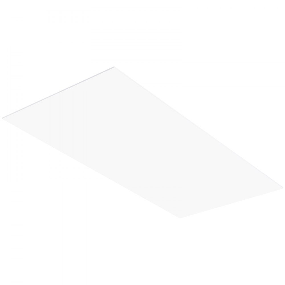 VEVOR Ceiling Tiles, 10-Pack 24 x 48 in, Drop Ceiling Tiles Premium PVC Foam Sheet, Fire-Rated & Good Flexibility & Easy Installation, Ceiling Covering for Home/Office Decoration, Smooth White