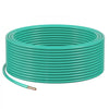 VEVOR 10 AWG Solid THHN Wire, 100% OFC Copper Electrical Building Wire with Nylon Jacket PVC Insulation, Rated for Up to 600 Volts, Heavy-Duty for Residential, Industrial, Commercial, Green (50 Feet)
