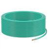 VEVOR 10 AWG Solid THHN Wire, 100% OFC Copper Electrical Building Wire with Nylon Jacket PVC Insulation, Rated for Up to 600 Volts, Heavy-Duty for Residential, Industrial, Commercial, Green (50 Feet)