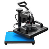 VEVOR Heat Press Machine 12 x 10 Inch T-Shirt Press 750 W Powerful Black, for T-Shirts, Garments, Bags, LCD Screen Display, Precise Control, Heat Transfer Sublimation Machine, Fast and Even Heating