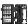 VEVOR Screwdriver Set, 59-Piece Small Precision Screwdriver Set with Phillips, Flat Head, Torx, Pentalobe Bits, Tweezer for Men, Mini Cleaning Repair Tool Kit for iPhone, MacBook, Laptop, Computer