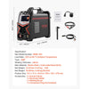 VEVOR MMA Welder, 140A 4-in-1 Welding Machine - MMA (Stick)/DC Pulse MMA/DC Pulse TIG/Lift TIG, 110 & 220V Dual Voltage Electric Welder with LED Display, Synergic Control, IGBT Inverter Hot Start
