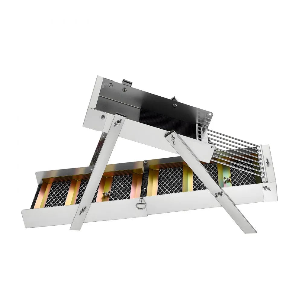 VEVOR Highbanker Gold Panning Kit, 50" 3-in-1 Folding High Banker Gold Sluice Box, 26 PCS Portable Mining Equipment Prospecting Kit with Gold Pans, Classifier Screen, Magnet, Backpack, and Accessories