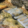 VEVOR Aluminum Alloy Sluice Box, Compact 36\" Mini Sluice Boxes for Gold, Lightweight Gold Sluice Equipment, Portable Sluice Boxes with Miner\'s Moss, River, Creek, Gold Panning, Prospecting, Dredging