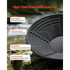 VEVOR Gold Panning Kit, 10 in and 14 in Pans, 19 PCS Portable Prospecting Equipment Kit with Classifier Sieves, Sand Magnet, Rock Pick, Scoops, Backpack, and Accessories, for Outdoor Gold Recovery