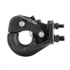 VEVOR Pintle Hook, 30000 lbs Towing Capacity, Trailer Hitches Receiver Hook Fits for 2.5 to 3-inch Lunette Ring with Mounting Kit, Wear-resistant, Black Powder Coat, Suitable for Various Vehicles