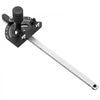 VEVOR Accurate Miter Gauge, Fits Slots 3/4'' x 3/8'', Crafted from Aluminum Alloy, Features 15 Adjustable Angle Stops, Spring-Loaded Plunger & Detachable Disc, Ideal for Woodwork & Table Saws