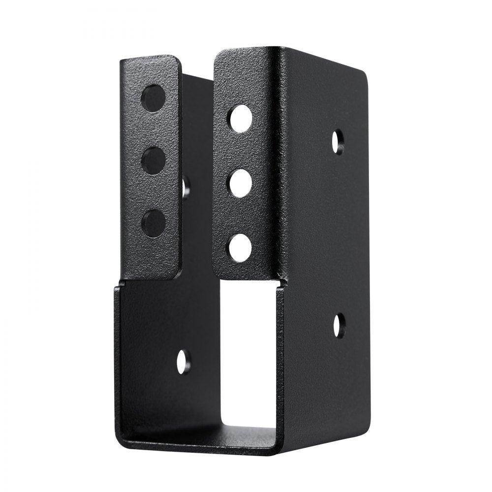 VEVOR Concealed Joist Hanger, 2x4 Inch Outdoor Concealed-Flange Joist Bracket with Screws, Steel Light Joist Hangers for 1.93 x 3.62 Inch / 49 x 92 mm Beam, Swing, Fence, Wooden Slides, 12 Pcs