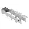 VEVOR 50 Pcs Joist Hanger, Inner Dimensions 1.57 x 1.50 x 7.83 inch / 40 x 38 x 199 mm, Rafter Hurricane Ties Joist Hangers with Rustproof Coating, Tie Brackets for Floor Deck and Ceiling Trusses
