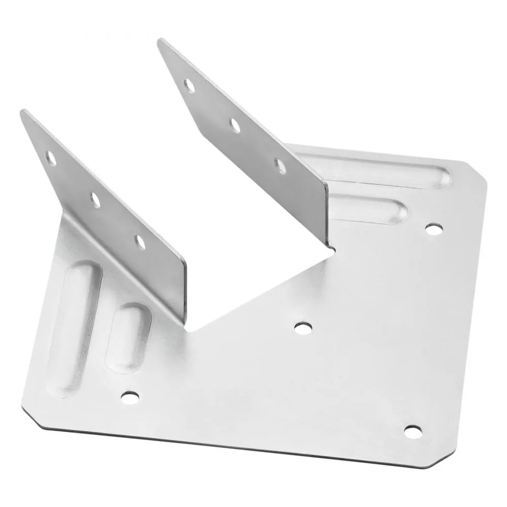 VEVOR Hurricane Ties for Rafter, Inner Size 5.31x1.57x2.48 in / 135x40x63 mm, Heavy Duty Hurricane Straps, Heavy Duty Rafter Ties Brackets Joist Hangers for Roof Beam Wooden Construction, 25 Pcs