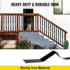 VEVOR Deck Balusters, 51 Pack Metal Deck Spindles, 32.25\"x1\" Staircase Baluster with Screws, Iron Deck Railing for Wood and Composite Deck, Stylish Baluster for Outdoor Stair Deck Porch