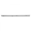 VEVOR Bypass Sliding Door Hardware Kit, 4 ft Aluminum Alloy Dual-Track Bypass Door Hardware, Smooth and Quiet Sliding, Easy to Install, for 1" to 1 3/4" Thickness 24" Width 2 Door System, for Closet