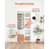 VEVOR Sliding Pocket Door Hardware Track Kit, 68.74" Pocket Door Track Kit with Soft Close Mechanism for Smooth and Quiet Sliding, Easy to Install, for 1" to 1 3/4" Thickness 36" Width Single Door