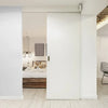 VEVOR Sliding Pocket Door Hardware Track Kit, 4.73 ft Heavy Duty Pocket Door Hardware Kit, Commercial Grade Pocket Door Hardware and Track Set for 24"-30" Wide Single Door, Smoothly and Easy to Install