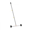 VEVOR Magnetic Sweeper with Wheels, 17 inch, 10 lbs Load Capacity, Lightweight Magnetic Pickup Sweeper with Adjustable Handle, Pick Up Nails and Screws, Easy Cleanup for Garages, Roofing Projects