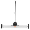 VEVOR 55Lbs Rolling Magnetic Sweeper with Wheels,Push-Type Magnetic Pick Up Sweeper, 36-inch Large Magnet Pickup Lawn Sweeper with Telescoping Handle, Easy Cleanup of Workshop Garage Yard