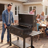 VEVOR Charcoal Grill, 780 sq.in. Extra-Large Charcoal Barbecue Grill with 2 Liftable Charcoal Trays & Folding Side Tables, High-Temp Powder-Coated Steel BBQ Cooking Grills for Patio Backyard Parties