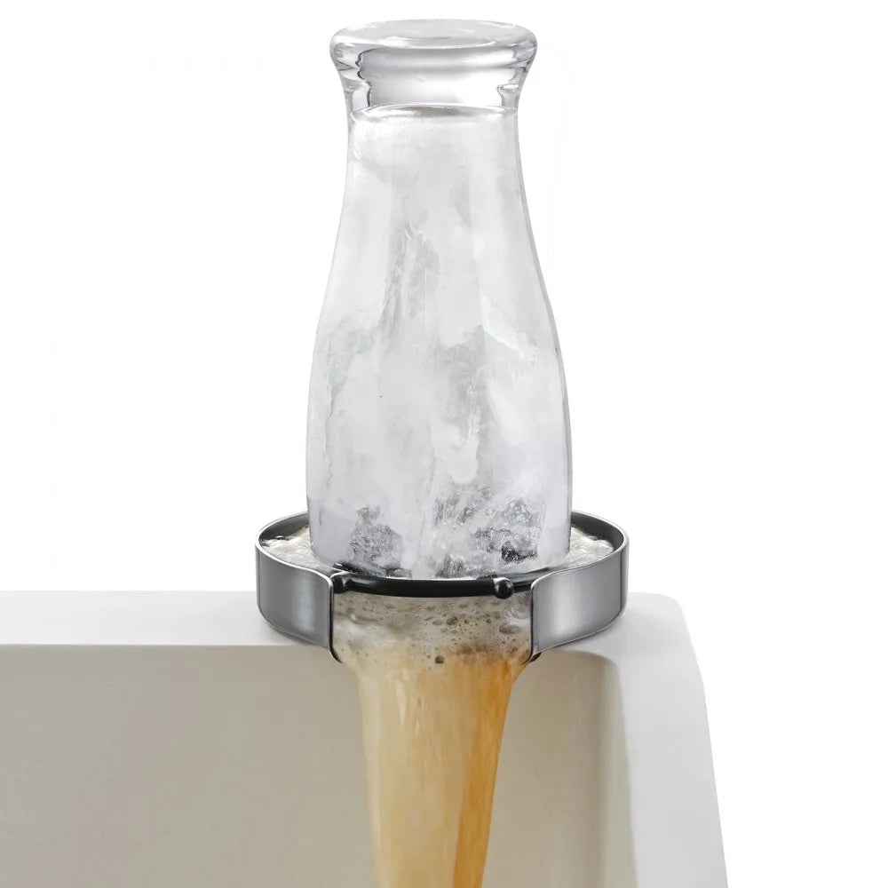 Jet Rinser Vevor Glass Rinser 10-Jet 360° Rotating Cup Washer for Sink New ...