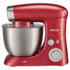VEVOR 4.2 Qt Tilt Head Stand Mixer 400W Electric Dough Mixer, 6 Speeds Food Kitchen Mixer with Stainless Steel Bowl, Splash Guard, Dough Hook, Whisk, Beater, for Baking Mixing Whipping